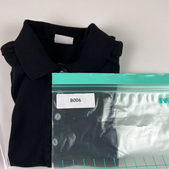 LACOSTE Navy Shorts  Sleeve Polo Shirt - Picture 4 of 10